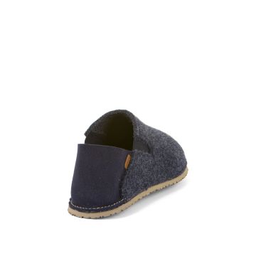 Paljasjalka tohvelit / sisätossut -sininen- Slip On wooly Froddo 