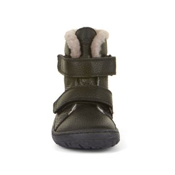  Lasten turkisvuoriset talvikengät-black-barefoot Furry boot Froddo 