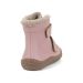  Lasten turkisvuoriset talvikengät-pink-barefoot Furry boot Froddo 