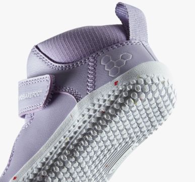 Lasten vettähylkivät PJ nilkkurit- Lilac - Primus Ludo Hi Toddlers - Vivobarefoot 